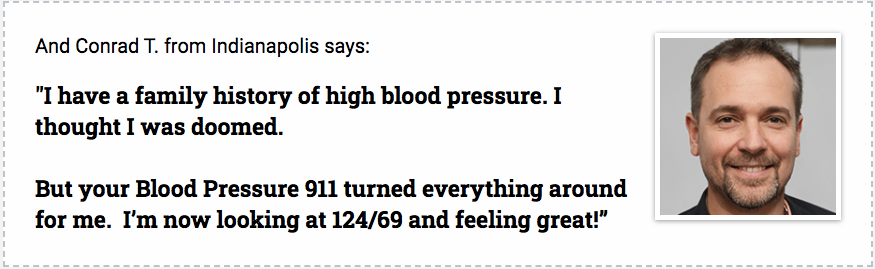 Blood pressure 911 testimonials