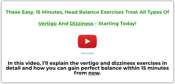 The Vertigo And Dizziness Program Reviews