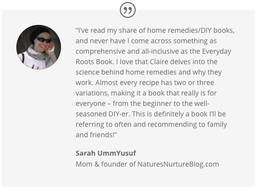 The Everyday Roots Book Testimonials