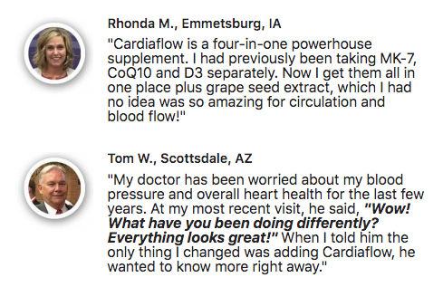CardiaFlow Testimonials