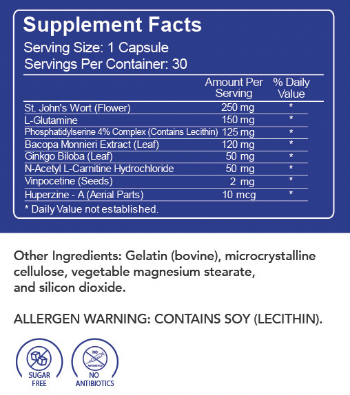 BrainSHARP Ingredients